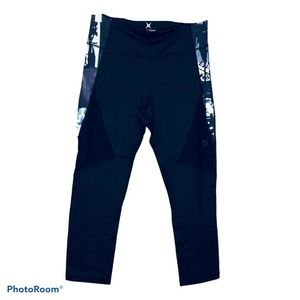 Express Women's Exp Core Athletic Performance Crop‎ Black Legging S/P NWT